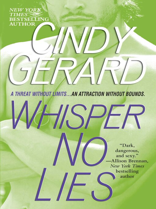 Title details for Whisper No Lies by Cindy Gerard - Wait list
